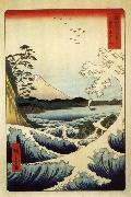 Hiroshige, Ando Fuji from the Gulf of Suruga china oil painting artist